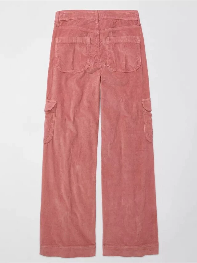 Women‘s Cargo Khaki Pants Wide Leg Trousers Full Length Active Fashion Outdoor Street Olive Green ArmyGreen S M Fall Winter 11 Women‘s Cargo Khaki Pants Wide Leg Trousers Full Length Active Fashion Outdoor Street Olive Green ArmyGreen S M Fall Winter - Image 9