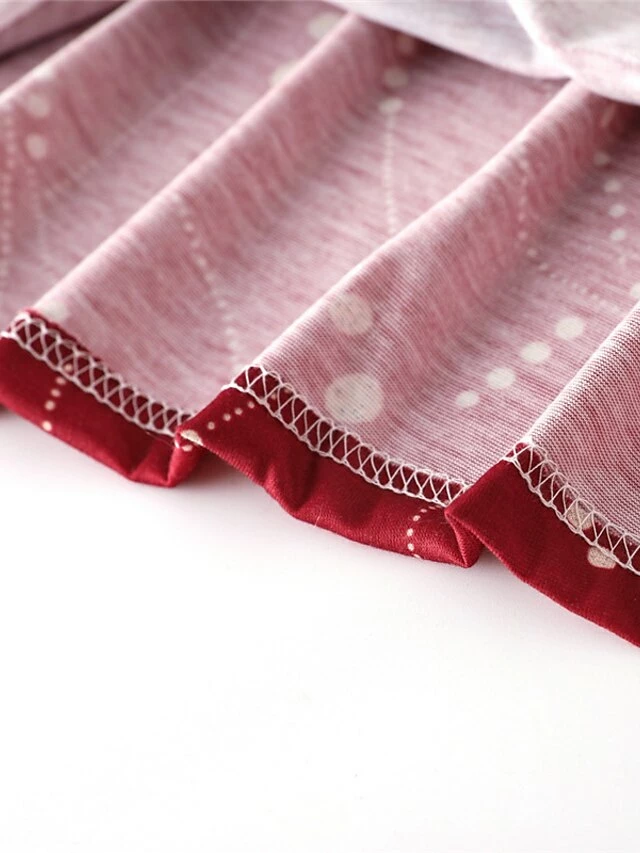 Women's Blouse Wine Blue Purple Graphic Print 3/4 Length Sleeve Daily Going Out Weekend Casual Crew Neck Regular Fit Fall Winter 10 Women's Blouse Wine Blue Purple Graphic Print 3/4 Length Sleeve Daily Going Out Weekend Casual Crew Neck Regular Fit Fall Winter - Image 8