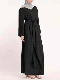 Women's Work Dress Black Dress Semi Formal Dress Fashion Long Dress Maxi Dress Lace Up Ruched Crew Neck Long Sleeve Plain Loose Fit Black Pink Apricot Fall Winter S M L XL XXL 11 Women's Work Dress Black Dress Semi Formal Dress Fashion Long Dress Maxi Dress Lace Up Ruched Crew Neck Long Sleeve Plain Loose Fit Black Pink Apricot Fall Winter S M L XL XXL -LIGHTINTHEBOX Shop fduvpb1693280904170
