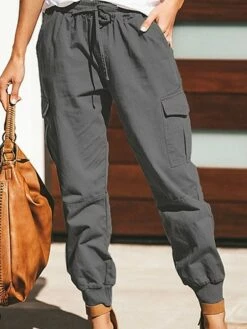 Women‘s Cargo Khaki Pants Trousers Baggy Full Length Cotton Pocket Baggy Micro-elastic Mid Waist Fashion Streetwear Street Daily Wine Grey S M Fall Winter 12 Women‘s Cargo Khaki Pants Trousers Baggy Full Length Cotton Pocket Baggy Micro-elastic Mid Waist Fashion Streetwear Street Daily Wine Grey S M Fall Winter -LIGHTINTHEBOX Shop febazz1691564849229