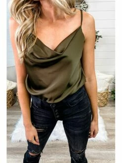 Women's Tank Top Camisole Camis Black White Wine Plain Sleeveless Daily Weekend Streetwear Casual V Neck Regular Fit -LIGHTINTHEBOX Shop feywlw1638714167729