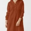 Women's Plus Size Curve Shirt Dress Casual Dress Solid Color Midi Dress Long Sleeve Ruched Shirt Collar Fashion Outdoor White Brown Fall Winter L XL XXL 3XL 4XL 1 Women's Plus Size Curve Shirt Dress Casual Dress Solid Color Midi Dress Long Sleeve Ruched Shirt Collar Fashion Outdoor White Brown Fall Winter L XL XXL 3XL 4XL -LIGHTINTHEBOX Shop ffkcpw1693970744934