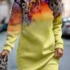 Women's Casual Dress Sweatshirt Dress Winter Dress Floral Print Crew Neck Mini Dress Fashion Streetwear Outdoor Daily Long Sleeve Loose Fit Yellow Pink Green Fall Winter S M L XL XXL 2 Women's Casual Dress Sweatshirt Dress Winter Dress Floral Print Crew Neck Mini Dress Fashion Streetwear Outdoor Daily Long Sleeve Loose Fit Yellow Pink Green Fall Winter S M L XL XXL -LIGHTINTHEBOX Shop ffppjh1693907114507