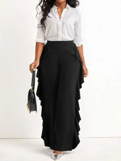 Women's Wide Leg Chinos Pants Trousers Robin's Egg Blue Black Red Fashion Streetwear Street Daily Daily Wear Full Length Comfort Solid Color S M L XL 2XL 31 Women's Wide Leg Chinos Pants Trousers Robin's Egg Blue Black Red Fashion Streetwear Street Daily Daily Wear Full Length Comfort Solid Color S M L XL 2XL -LIGHTINTHEBOX Shop fipbgd1692939822502