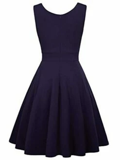 Women‘s Christmas Party Dress Swing Dress Green Dress Midi Dress Black White Wine Sleeveless Pure Color Ruched Summer Spring Fall V Neck Party Party Wedding Guest 2022 S M L XL XXL -LIGHTINTHEBOX Shop fjporc1635432109451