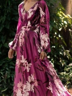 Women's Swing Dress Long Dress Maxi Dress Purple Long Sleeve Floral Print Winter Fall Autumn V Neck Winter Dress Fall Dress Loose Fit 2023 S M L XL XXL 7 Women's Swing Dress Long Dress Maxi Dress Purple Long Sleeve Floral Print Winter Fall Autumn V Neck Winter Dress Fall Dress Loose Fit 2023 S M L XL XXL -LIGHTINTHEBOX Shop flmtyk1618913128710