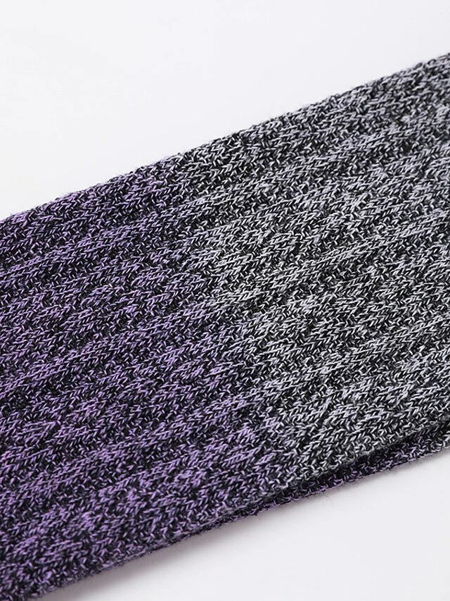 Women's Stockings Thigh-High Crimping Socks All Seasons Tights Thermal Warm Stretchy Knitting Fashion Casual Daily Purple One-Size 20 Women's Stockings Thigh-High Crimping Socks All Seasons Tights Thermal Warm Stretchy Knitting Fashion Casual Daily Purple One-Size - Image 18