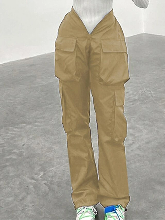 Women's Cargo Pants Pants Trousers Full Length Streetwear Casual Outdoor Going Out All Sizes In Stock! Black S M Fall Winter 9 Women's Cargo Pants Pants Trousers Full Length Streetwear Casual Outdoor Going Out All Sizes In Stock! Black S M Fall Winter - Image 7