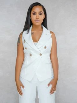 Women's Blazer Vest Office Suit Pants Sets White Solid Color Sleeveless Office Work Business Basic Shirt Collar Regular Fit Fall & Winter 19 Women's Blazer Vest Office Suit Pants Sets White Solid Color Sleeveless Office Work Business Basic Shirt Collar Regular Fit Fall & Winter -LIGHTINTHEBOX Shop futdeq1642412421989