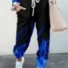 Women's Joggers Green Blue Purple Mid Waist Basic Soft Home Daily Print Micro-elastic Full Length Comfort Solid Colored S M L XL XXL -LIGHTINTHEBOX Shop fyxvdq1618291780173