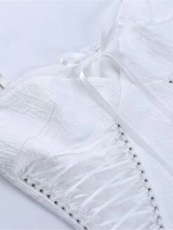 Women's Party Dress Cocktail Dress Bodycon Mini Dress White Sleeveless Pure Color Lace Up Spring Fall Winter Spaghetti Strap Fashion Halloween Birthday Wedding Guest 2023 S M L -LIGHTINTHEBOX Shop gbzeoj1693886988845