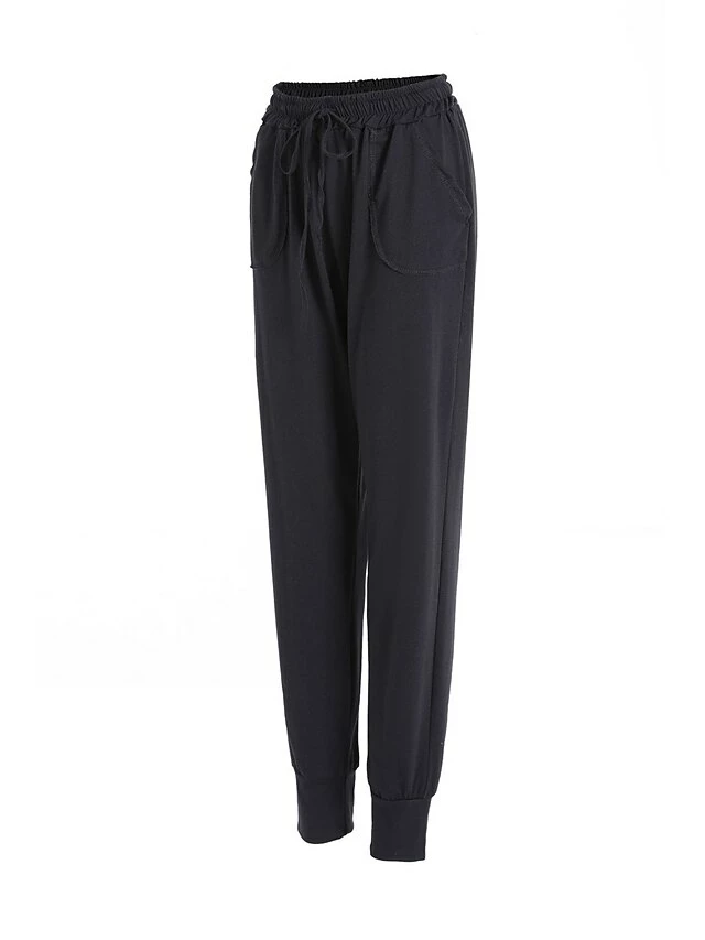 Women's Cargo Pants Sweatpants Chinos Full Length Cotton Blend Pocket Micro-elastic High Waist Fashion Streetwear Street Daily Black Wine S M Fall & Winter 21 Women's Cargo Pants Sweatpants Chinos Full Length Cotton Blend Pocket Micro-elastic High Waist Fashion Streetwear Street Daily Black Wine S M Fall & Winter - Image 19