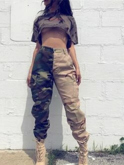 Women's Cargo Pants Pants Trousers Full Length Active Fashion Outdoor Street Khaki Army Green S M Fall Winter -LIGHTINTHEBOX Shop gfbwun1693994112156