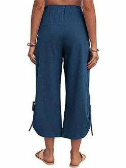 Women‘s Baggy Cotton Linen Capri Pants Pocket Micro-elastic High Waist Streetwear Simple Outdoor Vacation Violet Black S M Summer Spring 19 Women‘s Baggy Cotton Linen Capri Pants Pocket Micro-elastic High Waist Streetwear Simple Outdoor Vacation Violet Black S M Summer Spring -LIGHTINTHEBOX Shop ghhdvk1689213656250
