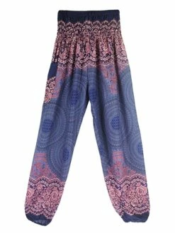 Women's Joggers Chinos Pants Trousers Wine Depression Green Blue High Waist Casual Boho Athleisure Outdoor Sports Daily Wear Full Length Comfort Geometric One-Size -LIGHTINTHEBOX Shop giteic1688541826300