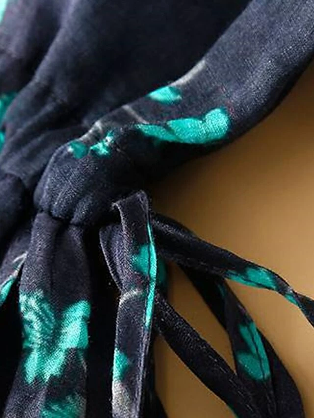 Women's Casual Dress Cotton Linen Dress A Line Dress Midi Dress Linen / Cotton Blend Basic Classic Outdoor Daily Vacation Split Neck Button Pocket 3/4 Length Sleeve Spring Fall Autumn 2023 Loose Fit 11 Women's Casual Dress Cotton Linen Dress A Line Dress Midi Dress Linen / Cotton Blend Basic Classic Outdoor Daily Vacation Split Neck Button Pocket 3/4 Length Sleeve Spring Fall Autumn 2023 Loose Fit - Image 9