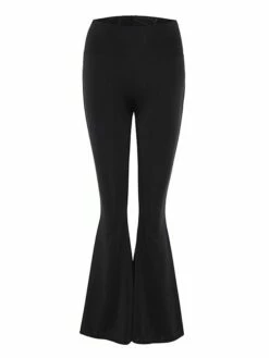 Women's Bootcut Flare Slim Full Length High Cut Micro-elastic High Waist Fashion Streetwear Party Street Black S M Fall Winter -LIGHTINTHEBOX Shop gmhwrq1692603206045