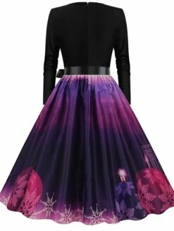 Women's Christmas Party Dress Swing DressKnee Length Dress Green Purple Wine Red Black Long Sleeve Santa Claus Elk Snowman Print Fall Winter V Neck Vintage Party Elegant Party 2022 S M L XL XXL 3XL 37 Women's Christmas Party Dress Swing DressKnee Length Dress Green Purple Wine Red Black Long Sleeve Santa Claus Elk Snowman Print Fall Winter V Neck Vintage Party Elegant Party 2022 S M L XL XXL 3XL -LIGHTINTHEBOX Shop gygccd1665475512660