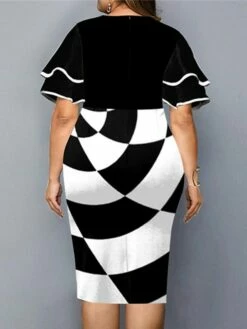 Women‘s Plus Size Curve Party Dress Floral Crew Neck Ruffle Short Sleeve Spring Fall Work Casual Prom Dress Midi Dress Casual Daily DressPrint 8 Women‘s Plus Size Curve Party Dress Floral Crew Neck Ruffle Short Sleeve Spring Fall Work Casual Prom Dress Midi Dress Casual Daily DressPrint -LIGHTINTHEBOX Shop hbabll1637920826115