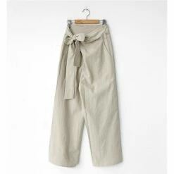 Women's Dress Pants Culottes Wide Leg Wide Leg Full Length Faux Linen Side Pockets Baggy Mid Waist Fashion Party Casual Black Khaki M L Summer Spring &Fall -LIGHTINTHEBOX Shop hfryhg1654070310047