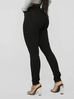 Women's Jeans Skinny Pants Trousers Full Length Denim Side Pockets Micro-elastic High Waist Fashion Casual Weekend Light Blue Dark Gray S M 23 Women's Jeans Skinny Pants Trousers Full Length Denim Side Pockets Micro-elastic High Waist Fashion Casual Weekend Light Blue Dark Gray S M -LIGHTINTHEBOX Shop hhqenp1663591848322