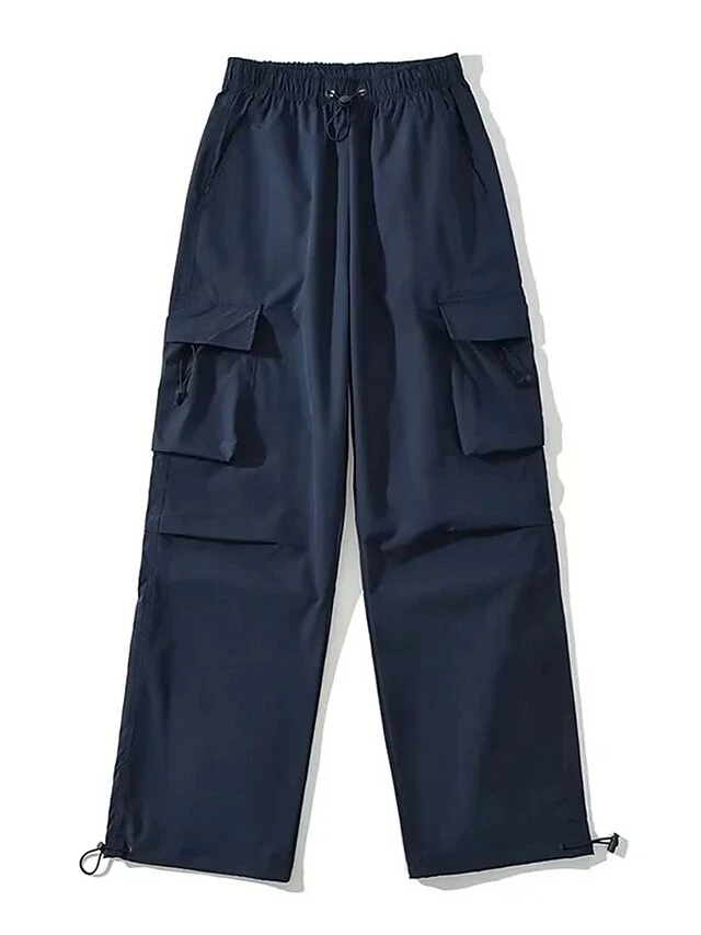 Women's Cargo Pants Wide Leg Pants Trousers Full Length Fashion Streetwear Street Daily Grey ArmyGreen S M Fall Winter 7 Women's Cargo Pants Wide Leg Pants Trousers Full Length Fashion Streetwear Street Daily Grey ArmyGreen S M Fall Winter - Image 5