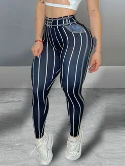 Women's Slim Pants Trousers Jeggings Full Length Fashion Streetwear Outdoor Street White Yellow S M Fall Winter