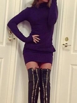 Women's Casual Dress Sweatshirt Dress Bodycon Mini Dress Pocket Outdoor Daily Going Out Active Fashion Stand Collar Long Sleeve 2023 Regular Fit Purple Dark Gray Color S M L XL Size 10 Women's Casual Dress Sweatshirt Dress Bodycon Mini Dress Pocket Outdoor Daily Going Out Active Fashion Stand Collar Long Sleeve 2023 Regular Fit Purple Dark Gray Color S M L XL Size -LIGHTINTHEBOX Shop hpoxam1694601057475