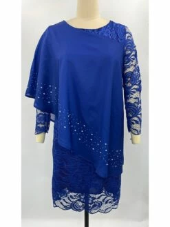 Women's Party Dress Work Dress Sheath Dress Midi Dress Navy Blue Blue Green 3/4 Length Sleeve Pure Color Lace Spring Fall Crew Neck Mature Office Summer Dress Spring Dress 2023 S M L XL XXL 3XL 4XL 16 Women's Party Dress Work Dress Sheath Dress Midi Dress Navy Blue Blue Green 3/4 Length Sleeve Pure Color Lace Spring Fall Crew Neck Mature Office Summer Dress Spring Dress 2023 S M L XL XXL 3XL 4XL -LIGHTINTHEBOX Shop hqzcjj1693290221485