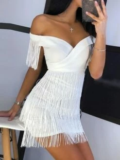 Women‘s Wedding Guest Dress Party Dress Fringe Dress Homecoming Dress Mini Dress Black White Sleeveless Pure Color Tassel Fringe Fall Spring Summer V Neck Fashion Birthday 2023 S M L XL 11 Women‘s Wedding Guest Dress Party Dress Fringe Dress Homecoming Dress Mini Dress Black White Sleeveless Pure Color Tassel Fringe Fall Spring Summer V Neck Fashion Birthday 2023 S M L XL -LIGHTINTHEBOX Shop hrskpn1632289246497