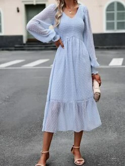 Women's Casual Dress Black Dress Plain Dress Midi Dress Ruched Street Daily Holiday Fashion Streetwear V Neck Long Sleeve 2023 Slim Black Blue Dark Blue Color S M L XL Size 19 Women's Casual Dress Black Dress Plain Dress Midi Dress Ruched Street Daily Holiday Fashion Streetwear V Neck Long Sleeve 2023 Slim Black Blue Dark Blue Color S M L XL Size -LIGHTINTHEBOX Shop htvxdt1692685999868