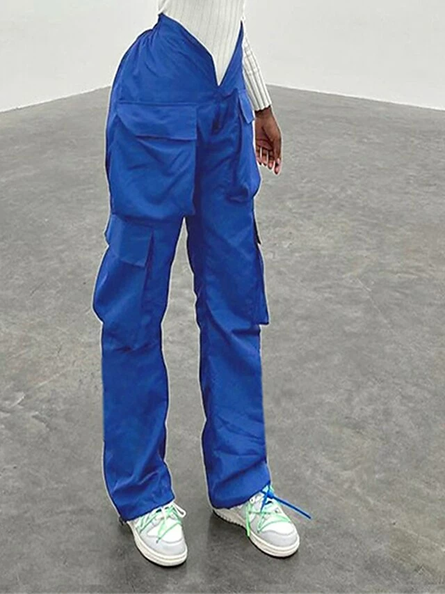 Women's Cargo Pants Pants Trousers Full Length Streetwear Casual Outdoor Going Out All Sizes In Stock! Black S M Fall Winter 7 Women's Cargo Pants Pants Trousers Full Length Streetwear Casual Outdoor Going Out All Sizes In Stock! Black S M Fall Winter - Image 5