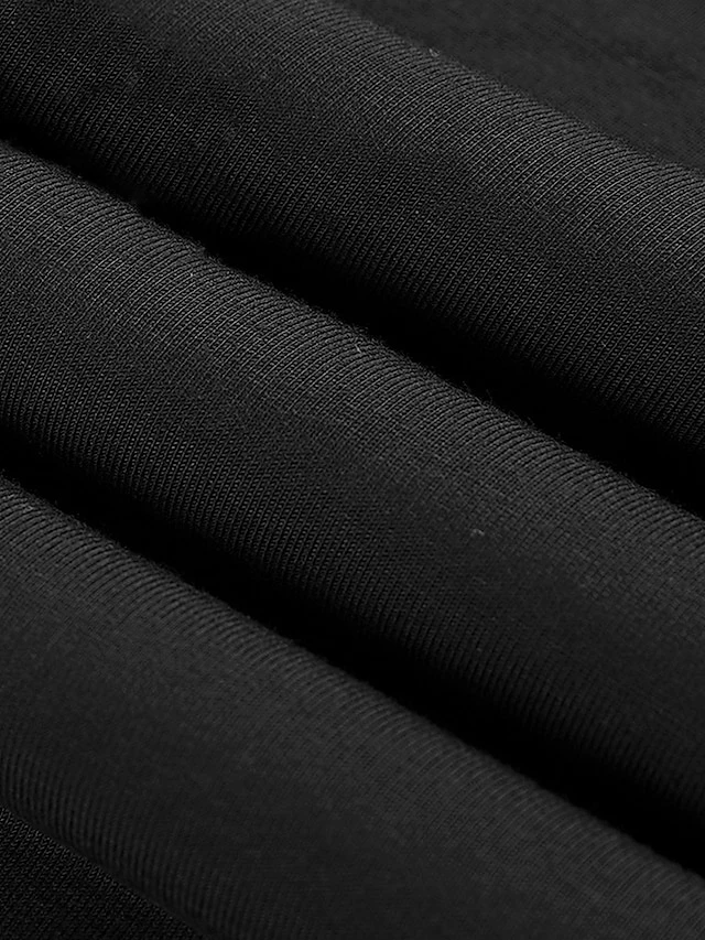 Women's Casual Dress T Shirt Dress Tee Dress A Line Dress Geometric Color Block Pocket Print Lace Up Neck Long Dress Maxi Dress Fashion Streetwear Outdoor Daily Long Sleeve Regular Fit Black Yellow 9 Women's Casual Dress T Shirt Dress Tee Dress A Line Dress Geometric Color Block Pocket Print Lace Up Neck Long Dress Maxi Dress Fashion Streetwear Outdoor Daily Long Sleeve Regular Fit Black Yellow - Image 7