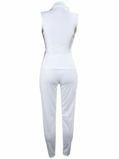 Women's Blazer Vest Office Suit Pants Sets White Solid Color Sleeveless Office Work Business Basic Shirt Collar Regular Fit Fall & Winter 25 Women's Blazer Vest Office Suit Pants Sets White Solid Color Sleeveless Office Work Business Basic Shirt Collar Regular Fit Fall & Winter -LIGHTINTHEBOX Shop hwaxty1642412424066