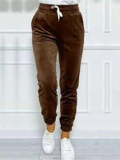 Women's Chinos Pants Trousers Full Length Fashion Streetwear Outdoor Daily Black Navy Blue S M Fall Winter -LIGHTINTHEBOX Shop hxkhnk1693895914122