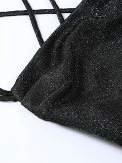 Women's Party Dress Homecoming Dress Holiday Dress Mini Dress Silver Black Pink Sleeveless Pure Color Cold Shoulder Fall Winter Spaghetti Strap Party Party 2023 S M L -LIGHTINTHEBOX Shop hxmfom1660213467459