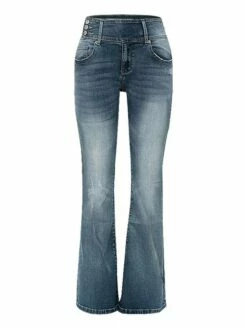 Women‘s Flare Low Rise Jeans Bootcut Full Length Denim Wide Leg Micro-elastic High Waist Fashion Casual Daily Light Blue Black S M 30 Women‘s Flare Low Rise Jeans Bootcut Full Length Denim Wide Leg Micro-elastic High Waist Fashion Casual Daily Light Blue Black S M -LIGHTINTHEBOX Shop iatrjh1680839300827