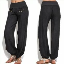 Listha Casual Soft Yoga Harem Pants Women High Waist Sports Loose Baggy Trousers -LIGHTINTHEBOX Shop ibpczt1620357833031