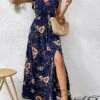 Women's Long Dress Maxi Dress Casual Dress A Line Dress Summer Dress Floral Modern Casual Outdoor Daily Holiday Ruffle Split Short Sleeve V Neck Dress Loose Fit Dark Blue Summer Spring S M L XL XXL 1 Women's Long Dress Maxi Dress Casual Dress A Line Dress Summer Dress Floral Modern Casual Outdoor Daily Holiday Ruffle Split Short Sleeve V Neck Dress Loose Fit Dark Blue Summer Spring S M L XL XXL -LIGHTINTHEBOX Shop idvptl1680861900870