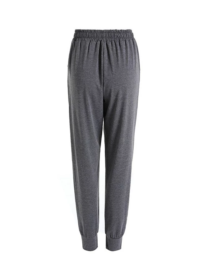 Women's Cargo Pants Sweatpants Chinos Full Length Cotton Blend Pocket Micro-elastic High Waist Fashion Streetwear Street Daily Black Wine S M Fall & Winter 13 Women's Cargo Pants Sweatpants Chinos Full Length Cotton Blend Pocket Micro-elastic High Waist Fashion Streetwear Street Daily Black Wine S M Fall & Winter - Image 11