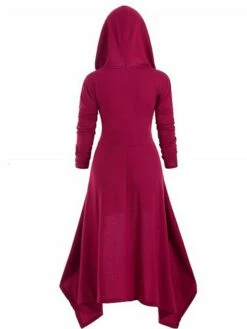 Women‘s Halloween Dress Casual Dress Hoodie Dress Midi Dress Gothic Basic Outdoor Vacation V Neck Pure Color Solid Color Regular Fit Black Red S M L XL XXL 13 Women‘s Halloween Dress Casual Dress Hoodie Dress Midi Dress Gothic Basic Outdoor Vacation V Neck Pure Color Solid Color Regular Fit Black Red S M L XL XXL -LIGHTINTHEBOX Shop ikiuei1692244555814
