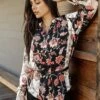 Women's Shirt Blouse Black Flower Button Print Long Sleeve Casual Holiday Going Out Fashion Streetwear Casual Shirt Collar Regular Fit Fall Winter 2 Women's Shirt Blouse Black Flower Button Print Long Sleeve Casual Holiday Going Out Fashion Streetwear Casual Shirt Collar Regular Fit Fall Winter -LIGHTINTHEBOX Shop ivwqgl1697800827242