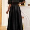 Women's Plus Size Curve Party Dress Swing Dress Black Dress Plain Long Dress Maxi Dress Short Sleeve V Neck Fashion Party Black Fall Winter XL XXL 3XL 4XL 2 Women's Plus Size Curve Party Dress Swing Dress Black Dress Plain Long Dress Maxi Dress Short Sleeve V Neck Fashion Party Black Fall Winter XL XXL 3XL 4XL -LIGHTINTHEBOX Shop iwtofl1694425967258