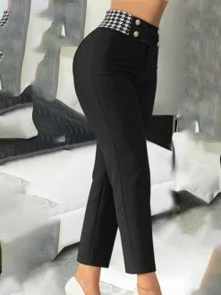 Women's Chinos Pants Trousers Full Length Fashion Streetwear Street Daily Black S M Fall Winter -LIGHTINTHEBOX Shop ixtmlm1694149782958