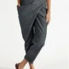 Women's Dress Pants Ankle-Length Cotton Blend Mid Waist Streetwear Casual Work Daily Black Navy Blue S M Fall & Winter