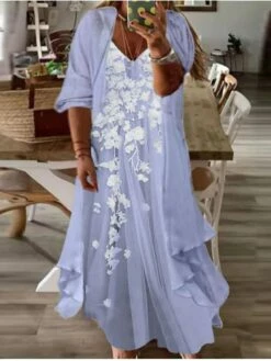 Women‘s Plus Size Curve Casual Dress Floral V Neck Print 3/4 Length Sleeve Fall Spring Vintage Casual Maxi Long Dress Daily Vacation Dress 9 Women‘s Plus Size Curve Casual Dress Floral V Neck Print 3/4 Length Sleeve Fall Spring Vintage Casual Maxi Long Dress Daily Vacation Dress -LIGHTINTHEBOX Shop jcaniy1649760916165