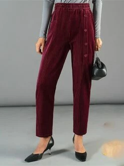 Women's Fleece Pants Pants Trousers Harem Pants Wine Black Coffee Fashion Streetwear Daily Daily Wear Vacation Pocket Full Length Breathability Plain XL 2XL 3XL 4XL 5XL 16 Women's Fleece Pants Pants Trousers Harem Pants Wine Black Coffee Fashion Streetwear Daily Daily Wear Vacation Pocket Full Length Breathability Plain XL 2XL 3XL 4XL 5XL -LIGHTINTHEBOX Shop jfmwox1691644718075