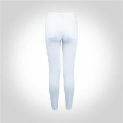 Women's Jeans Trousers Pants Trousers Full Length Denim Side Pockets Cut Out Micro-elastic Mid Waist Fashion Casual Weekend Black White S M Summer Spring &Fall -LIGHTINTHEBOX Shop jggkim1647224899943