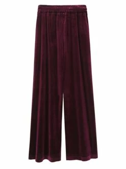 Women's Wide Leg Pants Trousers Full Length Fashion Streetwear Outdoor Street Wine Black M L Fall Winter -LIGHTINTHEBOX Shop jgswdw1693994107687