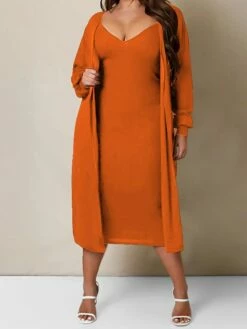 Women's Two Piece Dress Set Casual Dress Skirt Set Home Daily Fashion Streetwear Ribbed Midi Dress Crew Neck Long Sleeve Plain Slim Black White Wine Fall Winter S M L XL XXL -LIGHTINTHEBOX Shop jmrprk1697597308521